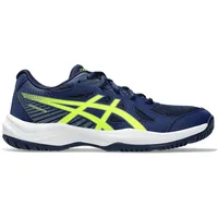 Asics Kinder Upcourt 6 GS BLUE EXPANSE/SAFETY Yellow, 37 1⁄2