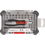 bosch professional zubehör Schraubendreher-Set mit Präzisions- und Standardbits 42tlg.