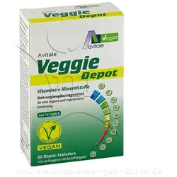 VEGGIE Depot Vitamine+Mineralstoffe Tabletten 60 St