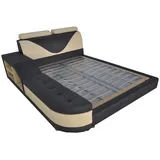 aea Multifunktionsbett 180 x 200 cm Schwarz