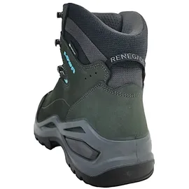 Lowa Renegade Evo GTX Mid Ws in Grau - Asphalt / Turquoise - EU 38