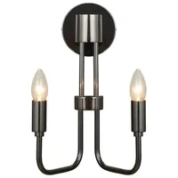 LINDBY Wandleuchte aus Eisen, gunmetal