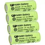 GP Akku 2/3 AAA 1,2V / 400mAh GP40AAAM Micro NiMH Akku Höhe 29,7mm