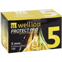 Med Trust GmbH Wellion Protect Pro Safety Pen Needles 5 mm