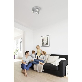 Philips Star Dreierspot aluminium