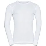 Odlo Active Warm Eco Langarm-baselayer - White M