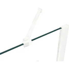 Buylando Emma U-Form Duschkabine 90 x 180 cm weiß