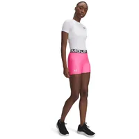 Under Armour Heatgear Kurze Leggings - Aero Pink /