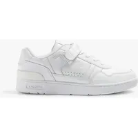 Lacoste Herren Low-Top Sneaker T-Clip VLC 223 1 SMA, Männer Halbschuhe,Sportschuhe,Freizeitschuhe,Turnschuhe,Laufschuhe,Weiss (21G),43 EU / 9 UK