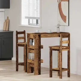 vidaXL Wand-Bartisch 102 x 45 x 103,5 cm Braun
