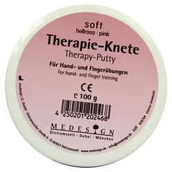 Therapieknete soft Hellrosa 100 g