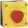 BACO LBX10410 Not-Aus-Taster, Pilztaster im Gehäuse 240 V/AC 2.5A 1 Öffner IP66 1St.