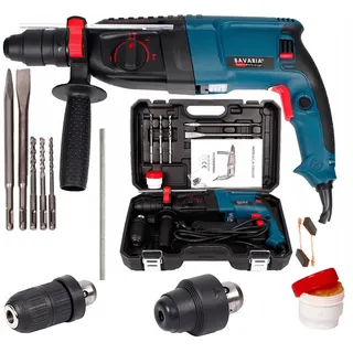 Schlagbohrmaschine 2600W mit Koffer und Zubehör Bohrmaschine Schlagbohrer SDS+ Neu
