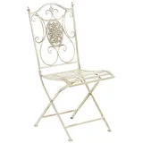 CLP Sibell Gartenstuhl 42 x 49 x 91,5 cm antik-creme klappbar