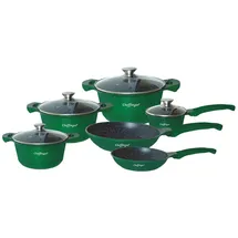 Cheffinger Topf-Set 10-tlg. Kochtopf + Pfanne