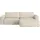 Cotta Ecksofa "Lasso L-Form, XL-Sofa", weiß (ivory), B:288cm, 88% Polyester, 12% Polyamid, Sofas, Ecksofa
