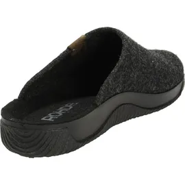 ROHDE Damen, Frauen, Pantoletten, Slipper,Sandalen,Freizeitschuhe,Schlupfschuhe,schluepfschuhe,Slipper,Slides,Slip-ons,Mules,ANTHRAZIT,41 EU - 41 EU
