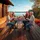 Tectake Campingtischgarnitur Klappbar 180 x 70 x 74 cm Anthrazit