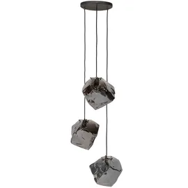 KAWOLA EDESSA 3-flg. Durchmesser verstellbar Glas silber