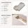 venasi Eckcouch U-Form mit Schlaffunktion und Bettkasten 3-Sitzer Beige
