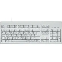 Perixx PERIBOARD-106, DE W USB Tastatur Deutsch, QWERTZ weiß, Deutsches Layout