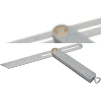 FAMEX Winkelmesser 33919 Aluminium 20 cm