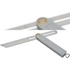 FAMEX Winkelmesser 33919 Aluminium 20 cm