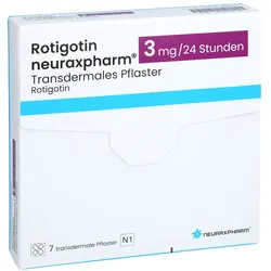 Rotigotin Neuraxpharm 3 mg/24 h transder 7 St