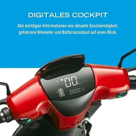 blu:s XT2000 2000 Watt 45 km/h Rot