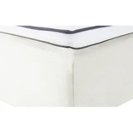 Gray & Jones Boxspringbett mit Bettkasten ¦ beige ¦ Maße (cm): B: 183 H: 117