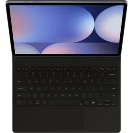 Samsung Book Cover QWERTY Tastatur für Galaxy Tab S10 Plus / S9 Plus / S9 FE Plus Schwarz