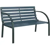 vidaXL Gartenbank 120 x 54 x 110 cm Grau