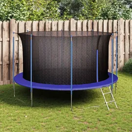 vidaXL Sicherheitsnetz schwarz 3,96 m