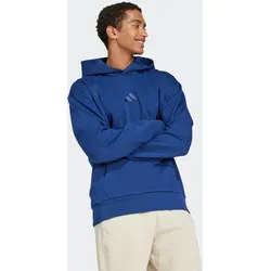 Kapuzensweatshirt ADIDAS SPORTSWEAR "M A SZN FL HD", Herren, Gr. XXL, blau (dunkelblau), Obermaterial: 70% Baumwolle, 30% Polyester, sportlich, Sweatshirts, weiches Fleecematerial