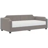 vidaXL Tagesbett 100 x 200 cm Schwarz