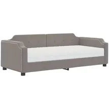 vidaXL Tagesbett 100 x 200 cm Schwarz