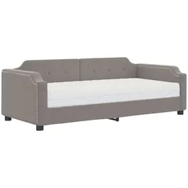 vidaXL Tagesbett 100 x 200 cm Schwarz