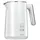 MPM MCZ-120 Wasserkocher 1,5L mit Doppelwand-Design, Temperaturregelung 40-100°C, Edelstahl-Innenbehälter, 2200W, Geräuscharm, Weiß