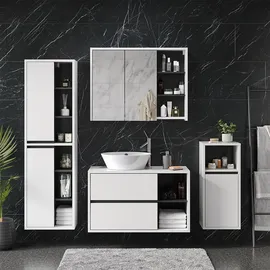 Vicco Viola 4-tlg. Weiß/Anthrazit