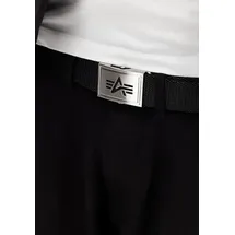 Alpha Industries Herrengürtel Nylon schwarz 100 cm