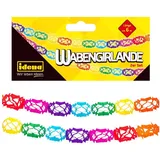 IDENA Wabengirlande 6 m 2 St. Bunt