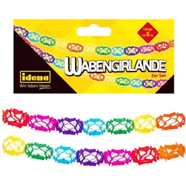 IDENA Wabengirlande 6 m 2 St. Bunt