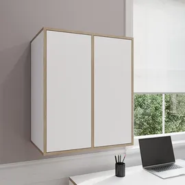 Vicco Tetrix Regal 63 x 40 x 75 cm Weiß Spanplatte