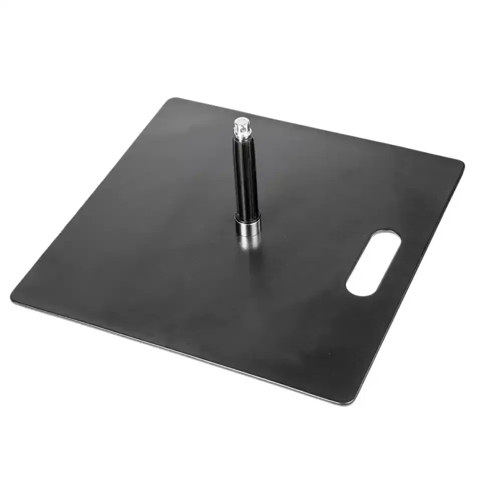 BeachFlag Bodenplatte schwarz mit Rotator, 6kg