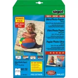 Sigel Fotopapier IP656 10,0 x 15,0 cm hochglänzend 260 g/qm 72 Blatt