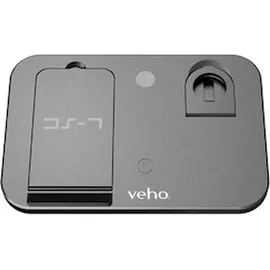Veho DS-7 Qi Drinnen, Kabelloses Aufladen, Silber