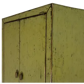 Casa Padrino Landhausstil Schrank 75 x 40 x 180 cm grün