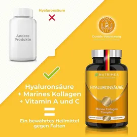 Nutrimea Hyaluronsäure Kollagen Komplex Kapseln 60 St.