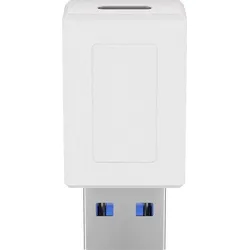 USB-C 3.0 Adapter, C Buchse - A Stecker, weiß