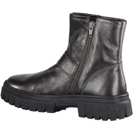 Gabor Comfort 52523-63 Damen-Stiefelette, Kurzschaft, Leder, Anthrazit, - Damenschuhe Modische Stiefelette / Boots, Grau, leder (cervo metallic), a... - Schwarz - 40